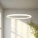 Cumulus Minor LED 32 inch White Pendant Ceiling Light